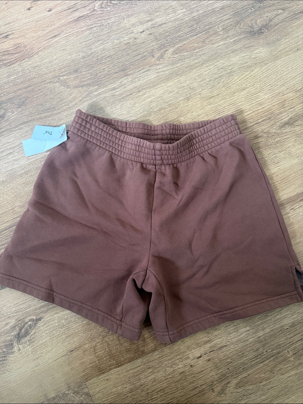 TNA Aritzia cozy fleece shorts